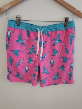 Chubbies Boys The Toucan Stretch Swim Trunks Large 14/16